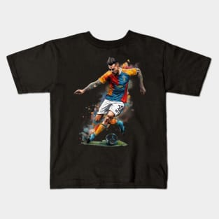 Football Kick Kids T-Shirt